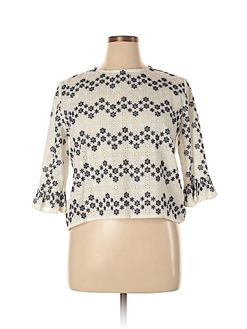 Vineyard Vines 3/4 Sleeve Blouse (view 1)