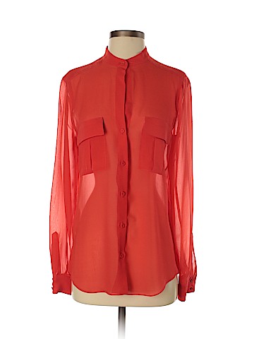 BCBGMAXAZRIA Long Sleeve Blouse (view 1)