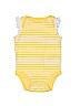 Baby Gap 100% Cotton Yellow Short Sleeve Onesie Size 3-6 mo - photo 1