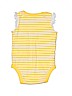 Baby Gap 100% Cotton Yellow Short Sleeve Onesie Size 3-6 mo - photo 2
