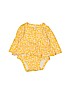 Carter's 100% Cotton Yellow Long Sleeve Onesie 3-6 MO / 6 MO - photo 1
