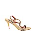 Claudia Ciuti Gold Heels Size 9 - photo 1