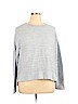Ann Taylor LOFT 100% Cotton Blue Pullover Sweater Size XL - photo 1