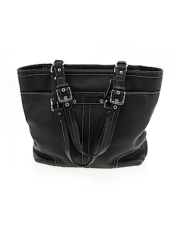 Coach Factory Leather Satchel (view 1)