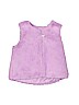 Gymboree 100% Polyester Solid Purple Faux Fur Vest Size 4 - photo 1
