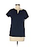 Talbots 100% Cotton Blue Short Sleeve T-Shirt Size M (petite) - photo 1