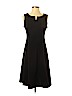 Talbots Outlet 100% Polyester Black Casual Dress Size 4 (petite) - photo 1