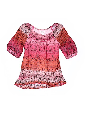 Justice Short Sleeve Blouse (view 1)