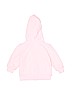 Simple Joys by Carter's 100% Polyester Solid Pink Zip Up Hoodie Size 3-6 mo - photo 2