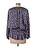 Cynthia Steffe 100% Polyester Purple Long Sleeve Blouse Size L - photo 2