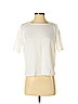 Eileen Fisher 100% Linen White Short Sleeve T-Shirt Size XS - photo 1
