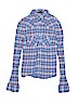 Abercrombie & Fitch 100% Cotton Blue Long Sleeve Button-Down Shirt Size XL (youth) - photo 1