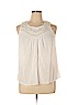 Elena Solano 100% Cotton White Sleeveless Blouse Size XL - photo 1