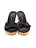 Athena Alexander Black Wedges Size 9 - photo 2