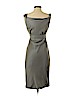 Moschino 100% Silk Gray Cocktail Dress Size 4 - photo 2