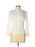 Prada White 3/4 Sleeve Button-Down Shirt Size EU (IT) 44 / US 8 - photo 1