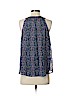 Joie 100% Polyester Blue Sleeveless Blouse Size S - photo 2