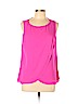 Lauren by Ralph Lauren 100% Polyester Purple Sleeveless Blouse Size M - photo 1