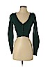 Moth 100% Cotton Green Cardigan Size XS - photo 1