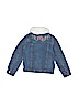 Little Lass 100% Cotton Blue Denim Jacket Size 5 - photo 2