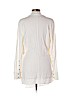Helmut Lang Ivory Long Sleeve Top Size L - photo 2