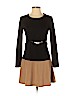 Merona Black Casual Dress Size S (petite) - photo 1