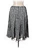 Jones New York 100% Silk Black Silk Skirt Size 16 - photo 2