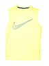 Nike 100% Polyester Yellow Active Tank Size S (youth) - photo 1