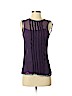 BCBGMAXAZRIA 100% Silk Purple Sleeveless Silk Top Size S - photo 1