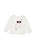 Baby Gap 100% Cotton Ivory Long Sleeve T-Shirt Size 12-18 mo - photo 1