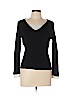 Caribbean Joe Black Pullover Sweater Size L (petite) - photo 1