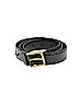 Assorted Brands 100% Leather Solid Black Leather Belt Size S - photo 1