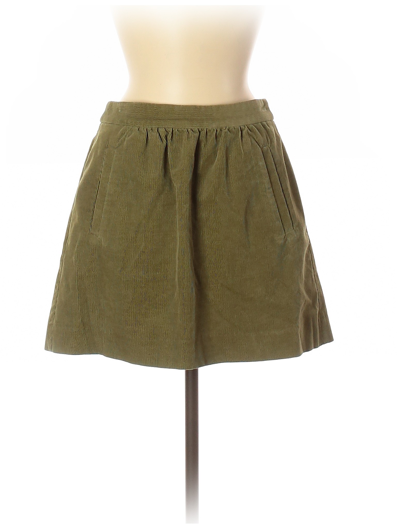 J.Crew Women Green Casual Skirt 4 | eBay