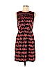 an original MILLY of New York 100% Silk Red Casual Dress Size 6 - photo 1