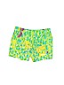 Reebok 100% Polyester Green Athletic Shorts Size 5 - 6 - photo 1