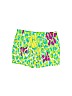 Reebok 100% Polyester Green Athletic Shorts Size 5 - 6 - photo 2