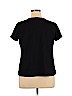 St. John's Bay Black Short Sleeve Top Size XL (petite) - photo 2