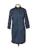 J.jill Blue Casual Dress Size XS (petite) - photo 1