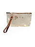 satchel. 100% Leather Tan Leather Wristlet One size - photo 1