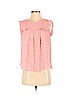 Ann Taylor LOFT 100% Polyester Pink Sleeveless Blouse Size S (petite) - photo 1