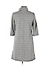 Perceptions Gray Casual Dress Size M (petite) - photo 2