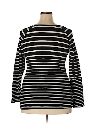 Norma Kamali for Walmart Long Sleeve Henley (view 2)