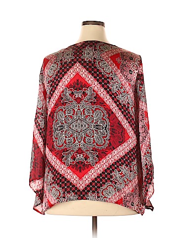 Ellen Tracy Long Sleeve Blouse (view 2)