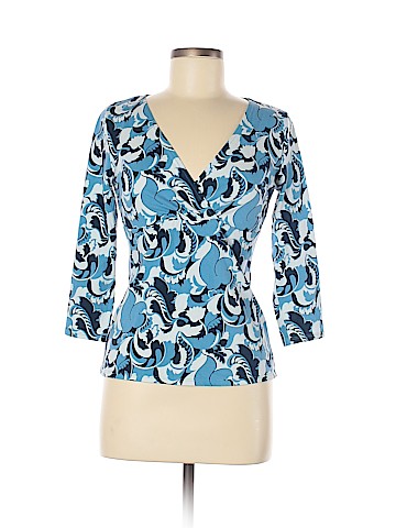 Ann Taylor Factory 3/4 Sleeve T-Shirt (view 1)