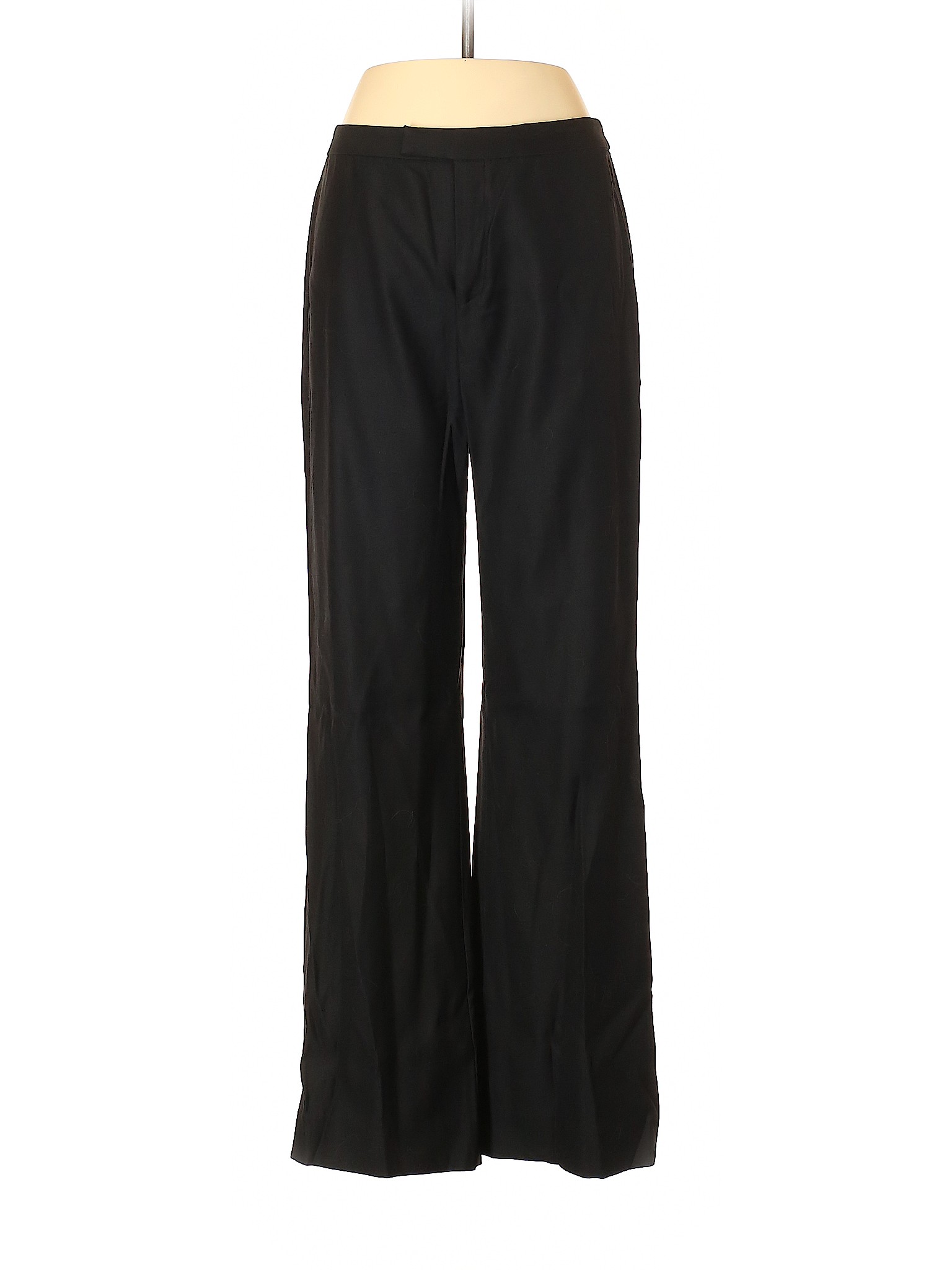 Linda Allard Ellen Tracy Women Black Wool Pants 6 | eBay
