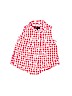 Baby Gap 100% Cotton Red Sleeveless Button-Down Shirt Size 12-18 mo - photo 1