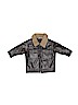 Unbranded 100% Polyester Brown Faux Leather Jacket Size 3-6 mo - photo 1