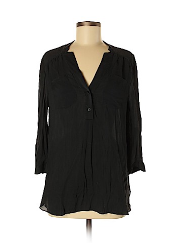 Moda International 3/4 Sleeve Silk Top (view 1)