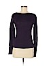 ELM Design 100% Pima Cotton Purple Pullover Sweater Size Med (2) - photo 1