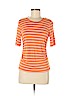 Vince Camuto Orange Short Sleeve Top Size M (petite) - photo 1